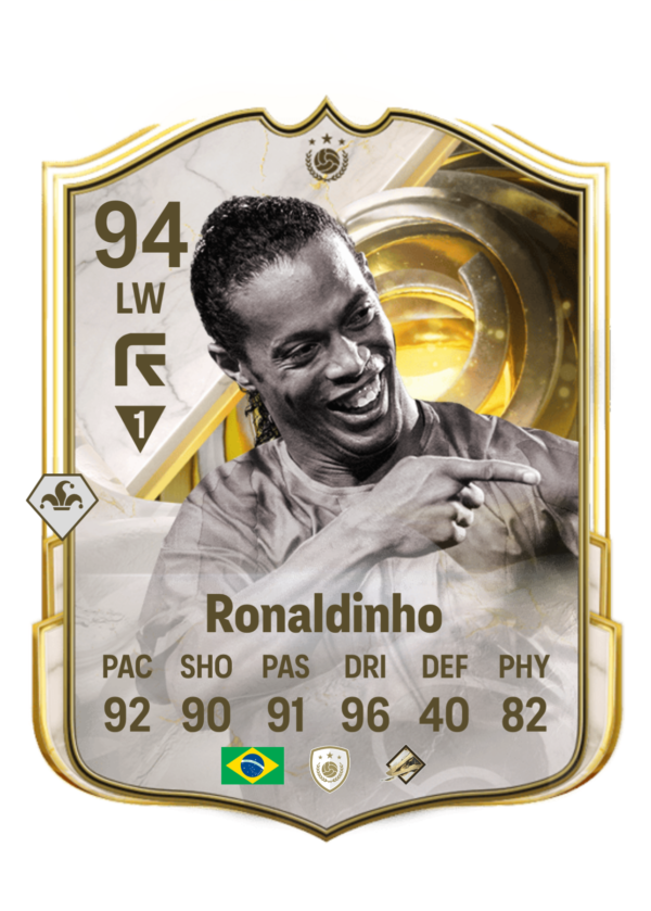 Ronaldinho - Ult Succession Icon - 2.3M Coins