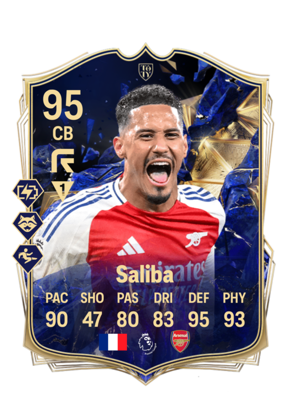 William Saliba - TOTY - 1.9M Coins