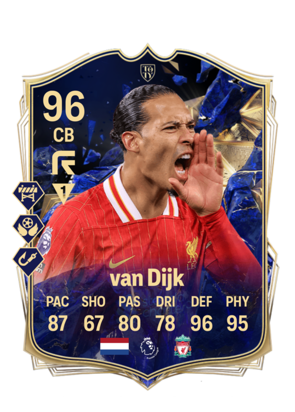Virgil van Dijk - TOTY - 2.9M Coins