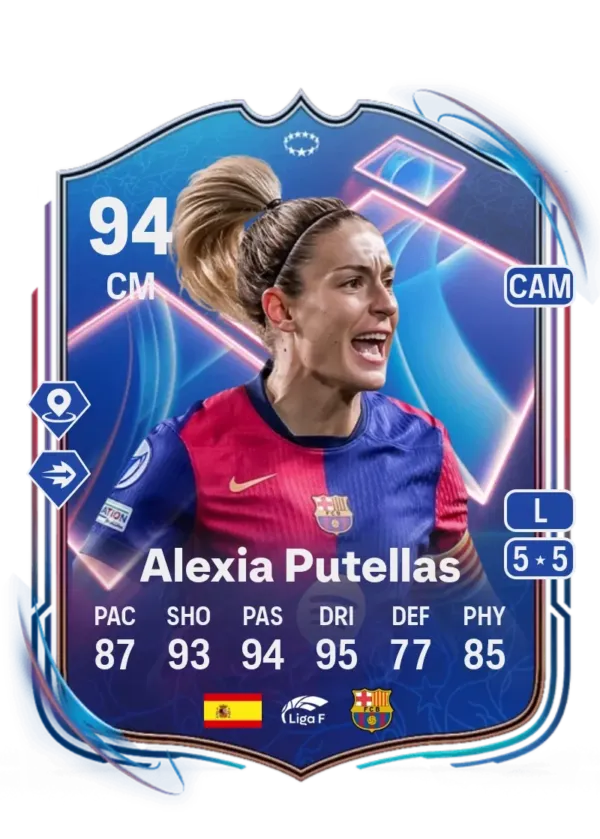ALEXIA PUTELLAS SEGURA - UCL Dreamchasers - 500K Coins