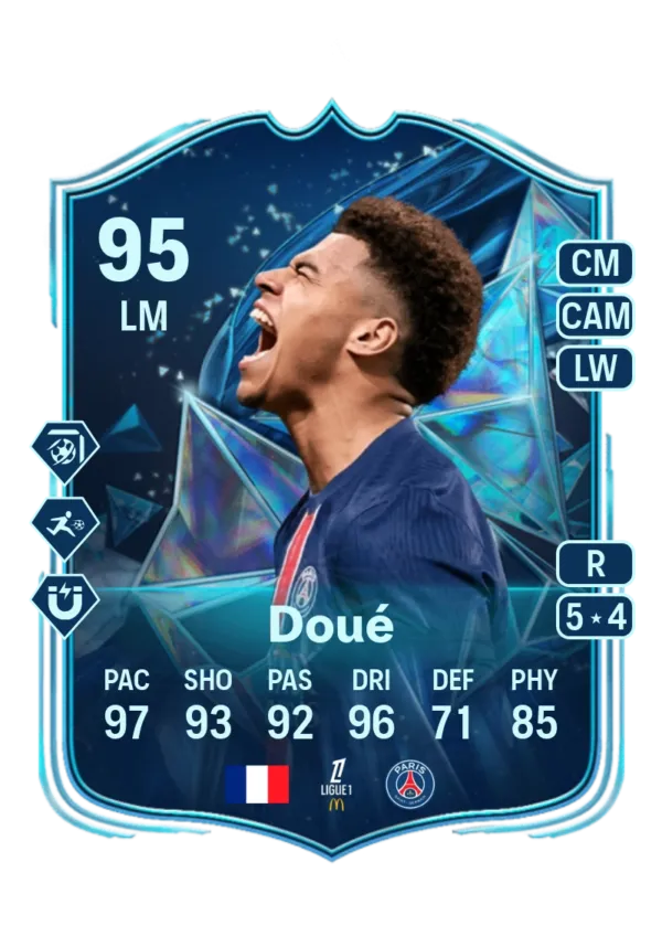 Désiré Doué TOTS Honourable Mentions SBC - 1M Coins