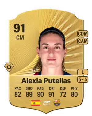 Alexia Putellas Segura - Gold Rare EA FC 26 - 442K Coins
