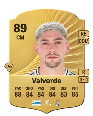 Federico Valverde - Gold Rare EA FC 26 - 390K Coins