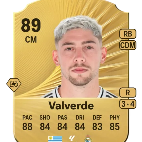 Federico Valverde - Gold Rare EA FC 26 - 374K Coins