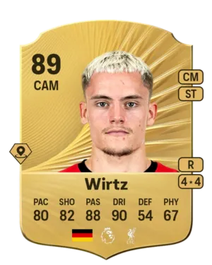 Florian Wirtz - Gold Rare EA FC 26 - 282K Coins