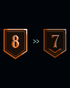 Divizia 8 → 7