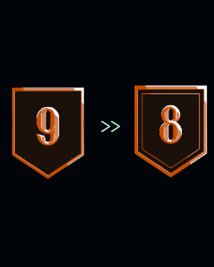 Divizia 9 → 8